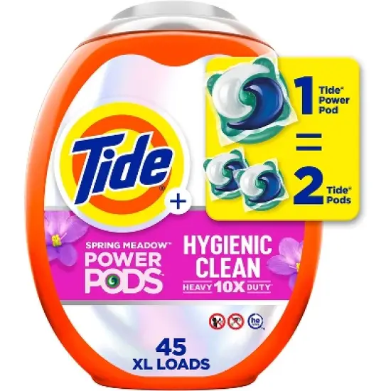 Tide Power Pods Clean Laundry Detergent - Spring Meadow image {11}