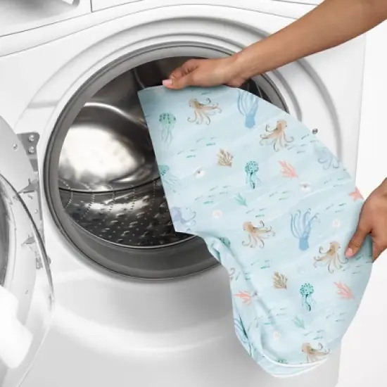 Boppy Premium Original Support Nursing Pillow Cover - Blue Ocean image {5}