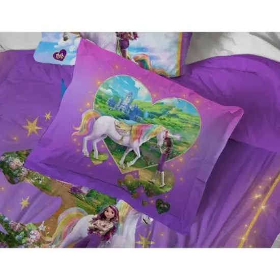 Jay Franco Unicorn Academy Twin Comforter Bed Set image {1}
