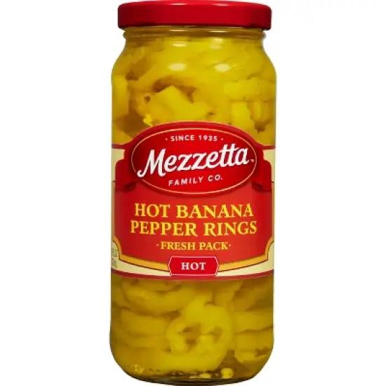 Mezzetta Hot Banana Pepper Rings - 16oz image {5}