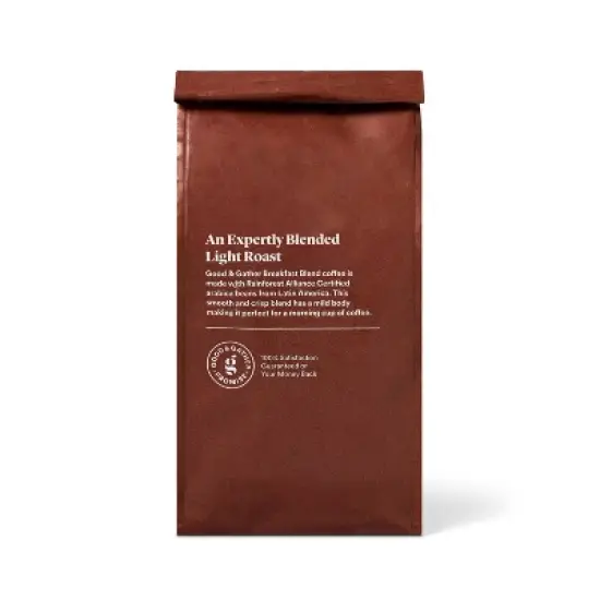 Breakfast Blend Light Roast Ground Coffee - 12oz - Good & Gather&trade; image {1}