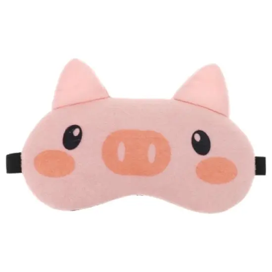 Soft Shy Pig Eyes Sleep Mask Pink 1 Pc image {6}