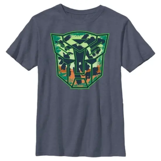 Boy's Transformers: Rise of the Beasts Autobot Jungle Logo T-Shirt image {3}