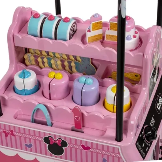 Huffy Disney Minnie Mouse Bakery Cart Battery Ride-On - 6V - Age 3+ - Pink image {7}