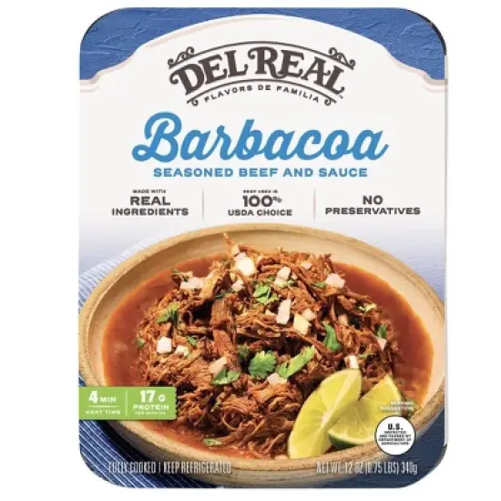 Del Real Foods Barbacoa - 12oz image {8}