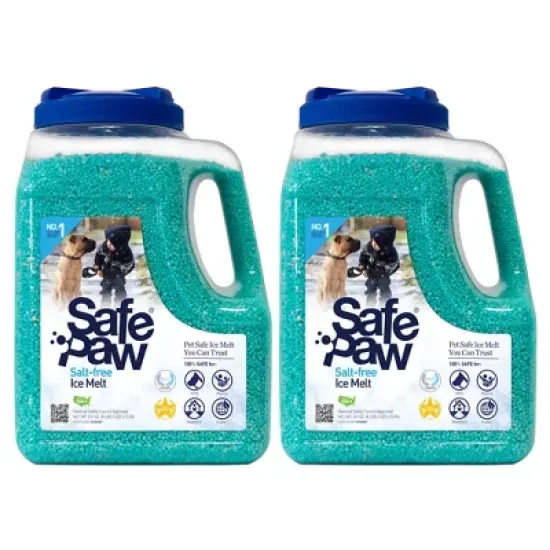 Safe Paw Dog Pet Winter Ice Snow Melt for Driveway, Sidewalk, Cured Concrete, and Various Terrain image {7}
