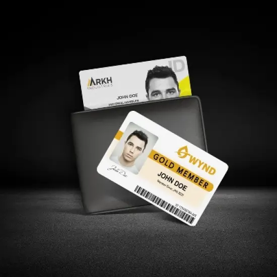 Avery Durable ID Cards, Laser Printable on Both Sides, Blank White, 80 Total, 2.125" x 3.375" (61610) image {7}
