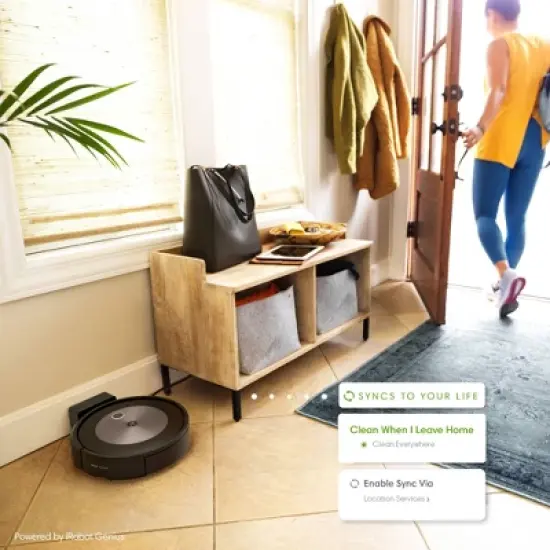 iRobot Roomba j7 Wi-Fi Connected Robot Vacuum with Obstacle Avoidance  - Black - 7150 image {3}