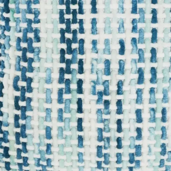 20"x20" Oversize Life Styles Spacedye Basketweave Square Throw Pillow - Mina Victory image {5}