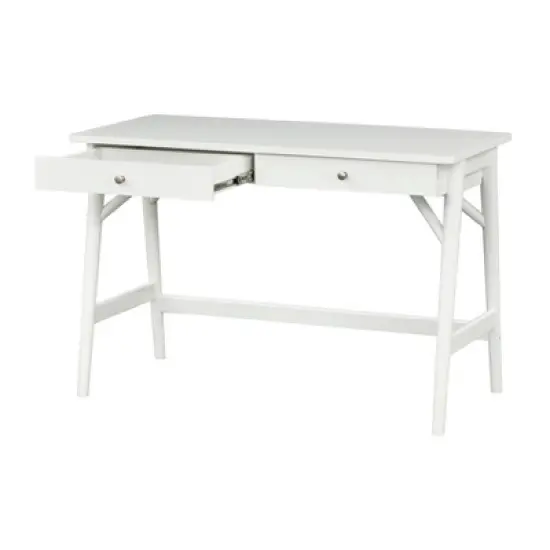 Mid-Century Modern Desk White - Buylateral image {4}