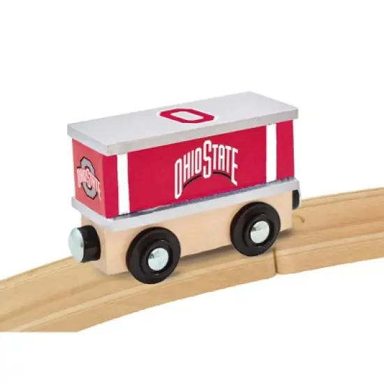 MasterPieces Wood Train Box Car - NCAA Ohio State Buckeyes image {3}