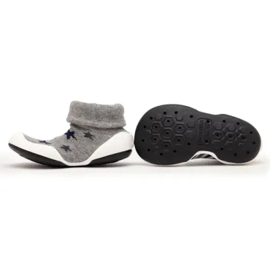 Komuello Toddler Boy First Walk Sock Shoes Stars & Stripes image {2}