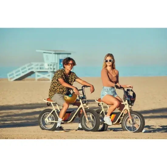 Razor Rambler Step Over Electric Scooter - Beige image {13}