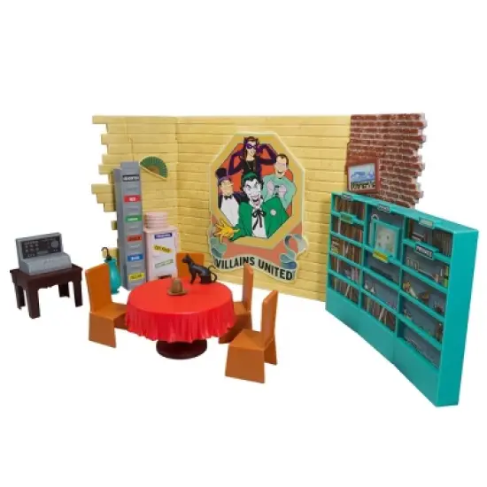 DC Retro Batman 66 Action Figure - Villian's Lair Playset image {3}