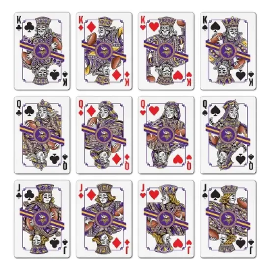 NFL Minnesota Vikings Playing Cards image {1}