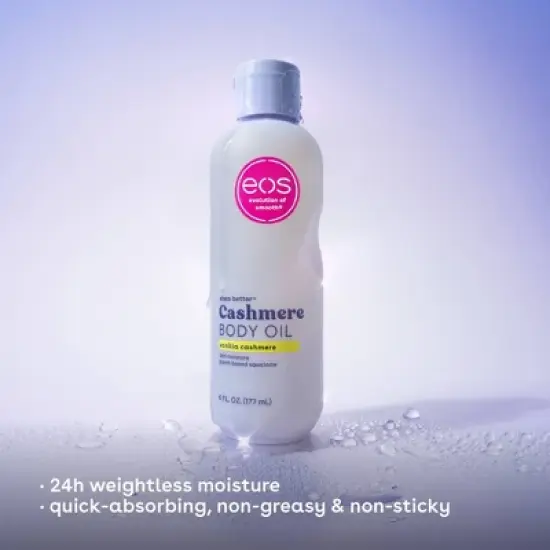 eos Shea Better Cashmere Body Oil - Vanilla - 6 fl oz image {2}