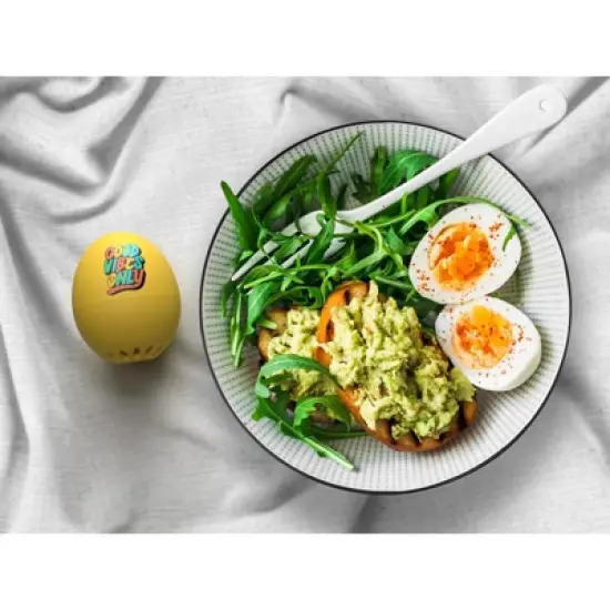 Brainstream Good Vibes BeepEgg Singing and Floating Egg Timer for Boiled Eggs image {2}