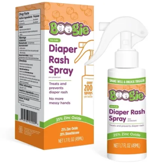 Boogie Wipes Diaper Rash Spray - 1.7 fl oz image {12}