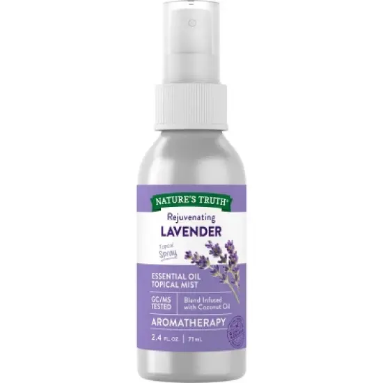 Nature's Truth Rejuvenating Lavender Aromatherapy Essential Oil Mist Spray - 2.4 fl oz image {3}
