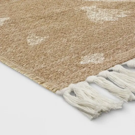 7'x10' Tapestry Rectangular Woven Outdoor Area Rug Multicolor Neutrals - Opalhouse&trade; image {2}