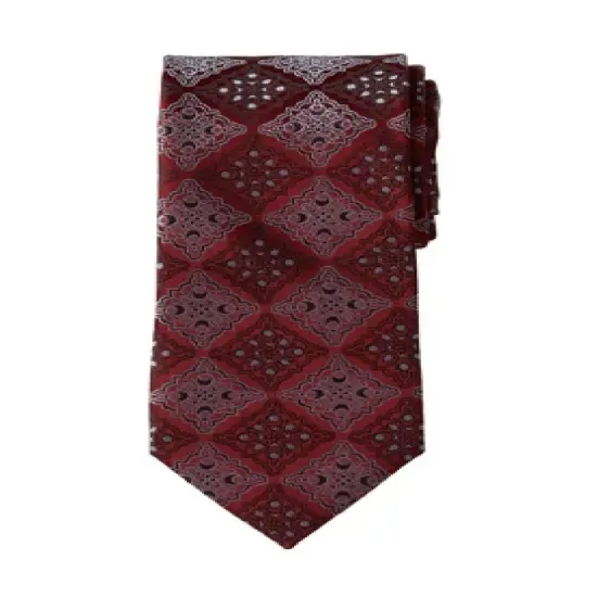 KS Signature by KingSize Men's Big & Tall  Extra Long Classic Fancy Tie Necktie image {6}
