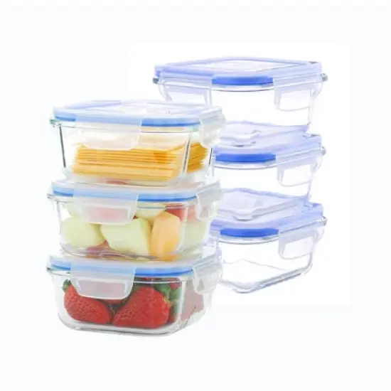 Kinetic Go Green Elements Square Food Storage Container Set - 37oz image {1}