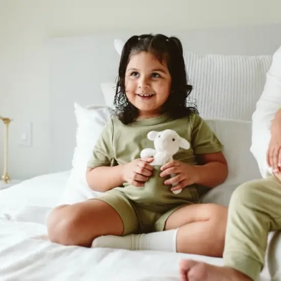 Goumikids 2pk organic cotton kids knee-high socks image {4}