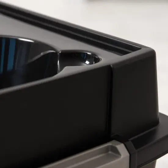 IRIS USA 2-in-1 Elevated Dog Bowls Feeder with Airtight Pet Food Storage Container image {3}