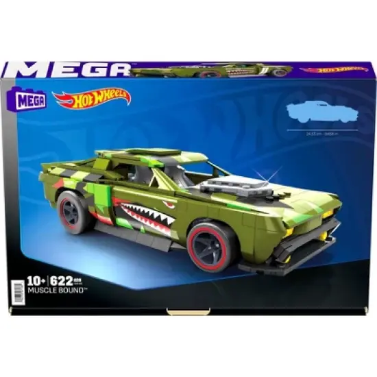MEGA Hot Wheels Muscle Bound Building Set - 633pcs image {5}