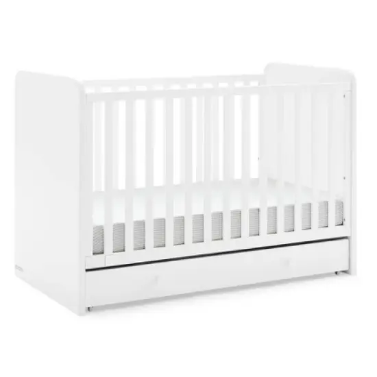 BabyGap by Delta Children Graham 4-in-1 Convertible Crib with Storage Drawer - Greenguard Gold Certified image {1}