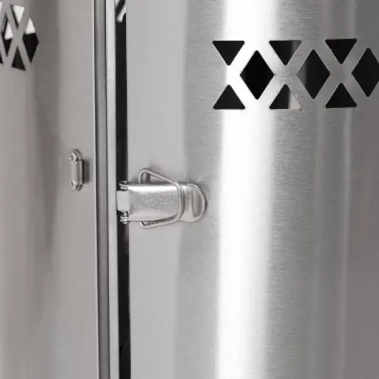 Heatmaxx 48000 BTU Floor Standing Gas Patio Portable Heater Stainless Steel Finish image {8}