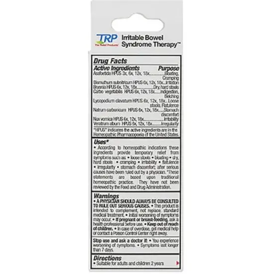 TRP Company Irritable Bowel Syndrome Therapy 70 Tablets image {2}