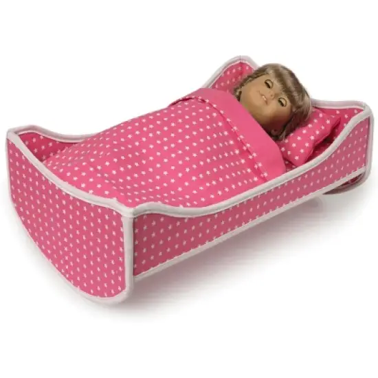 Badger Basket Trolley Doll Travel Case with Bed image {6}