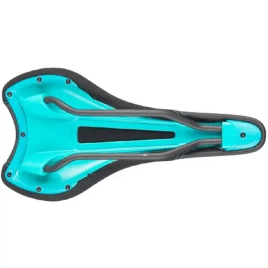SDG Radar Saddle - Turquoise Rail Material: Titanium Alloy Width: 138 image {3}