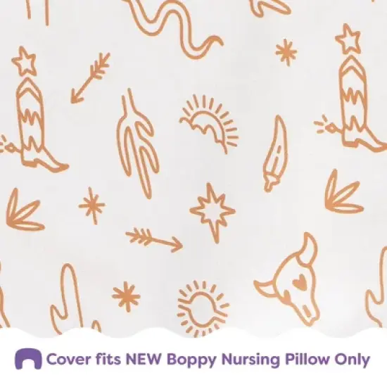 Boppy Nursing Pillow Cover - Tan Southwest image {2}