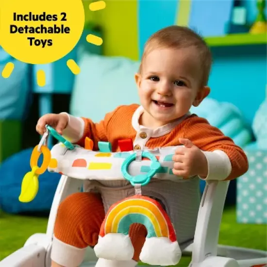 Bright Starts Learn-to-Sit 2-Position Floor Seat - Playful Paradise image {15}