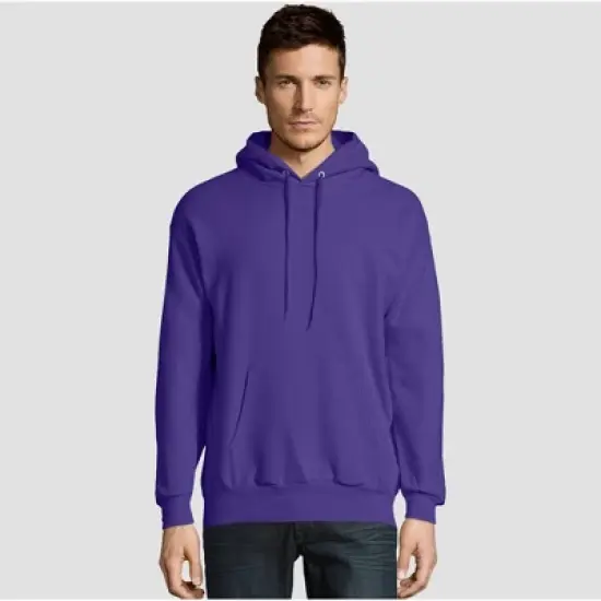 Hanes Men's EcoSmart Fleece Pullover Hooded Sweatshirt image {8}