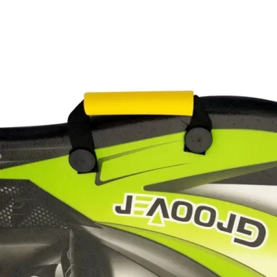 Flexible Flyer Snowflake 42 Inch 1 Person Lightweight Foam Slider, Adult and Kids Snow Play Sled with Handles, Winter Toboggan Sled for Ages 5 and Up image {3}