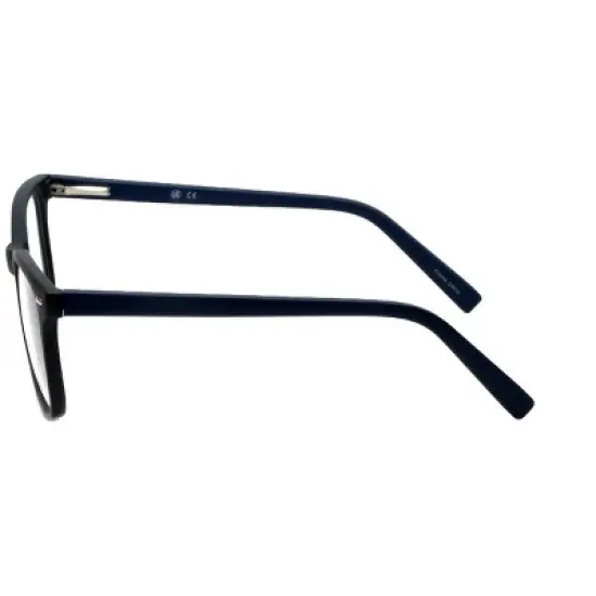 Metro Designer Reading Glasses Metro-35-Black-Crystal in Black Matte Crystal 53m image {2}