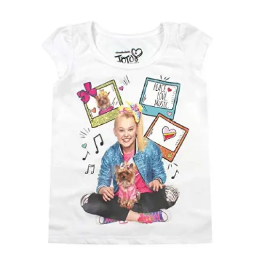 Nickelodeon Girl's 3-Pack Jojo Siwa Brightest Star Sparkly Graphic Tees For Kids image {3}