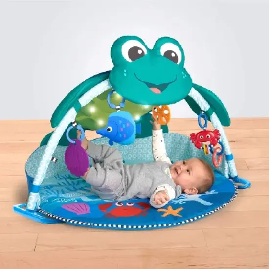 Baby Einstein Neptune Under The Sea Lights And Sounds Activity Gym And Play Mat image {15}