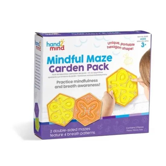 Hand2Mind Mindful Maze Garden Pack: Educational Plastic Teaching Aid for Toddlers and Preschoolers image {5}