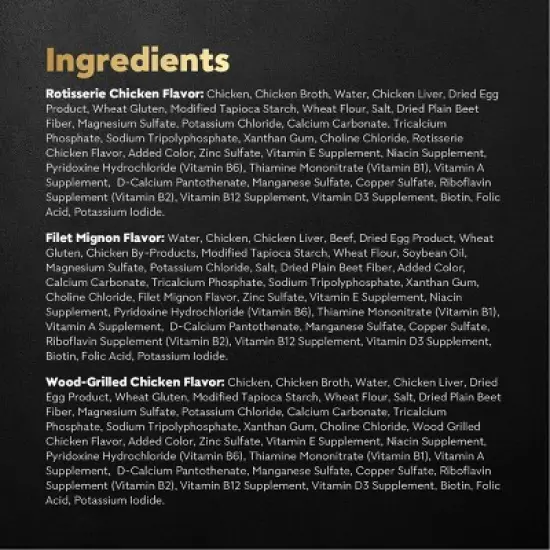 Cesar Chicken, Steak and Beef Flavor Variety Pack Wet Dog Food - 70.4oz/40ct image {9}