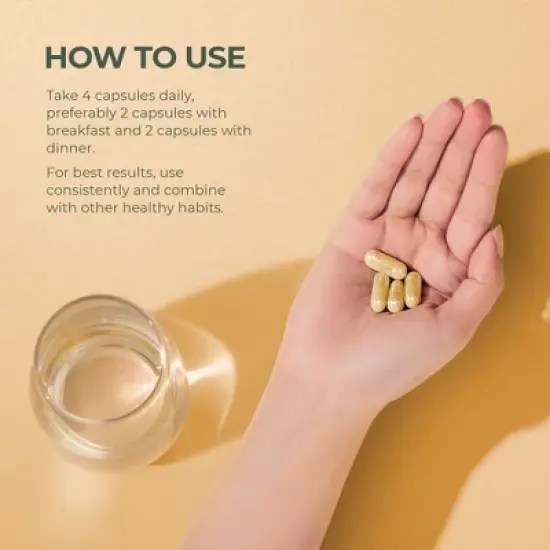 Primal Bone Complex Bone & Joint Support Supplement, Calcium, Magnesium, Vitamin D3 & K2, Strength, Density & Mobility Support, 60 Capsules image {1}