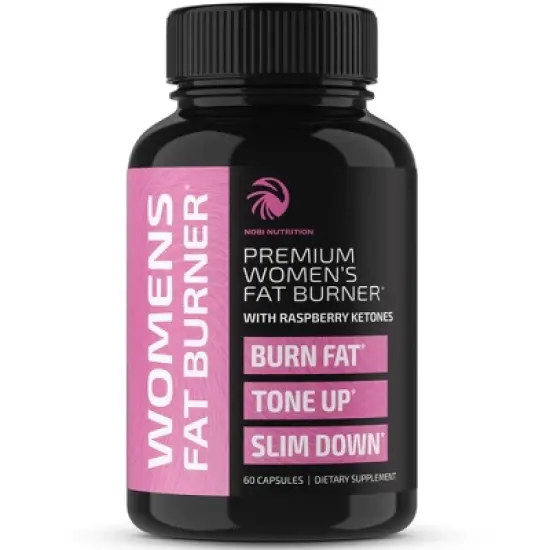 Vegan Women's Fat Burner Capsules, Nobi Nutrition, 60ct image {10}