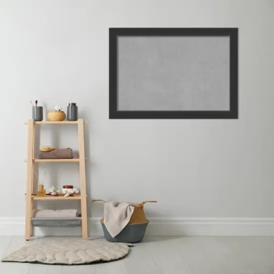 Amanti Art Corvino Wood Framed Magnetic Board image {7}