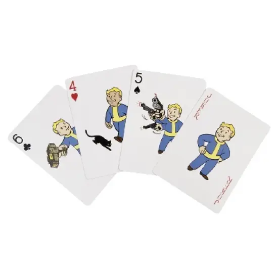 Just Funky Fallout Vault Boy Playing Cards image {3}