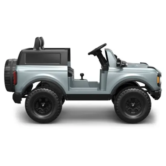 Kid Trax 12V Ford Bronco Powered Ride-On - Gray image {4}