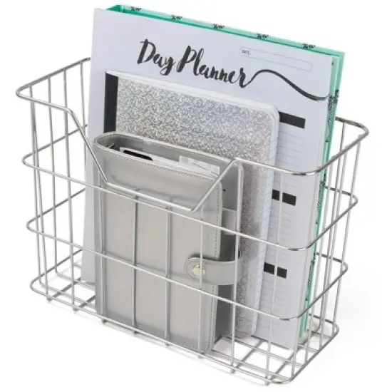Sorbus Wire Metal 5 in 1 Desk Organizer Set - for office storage and organization image {5}