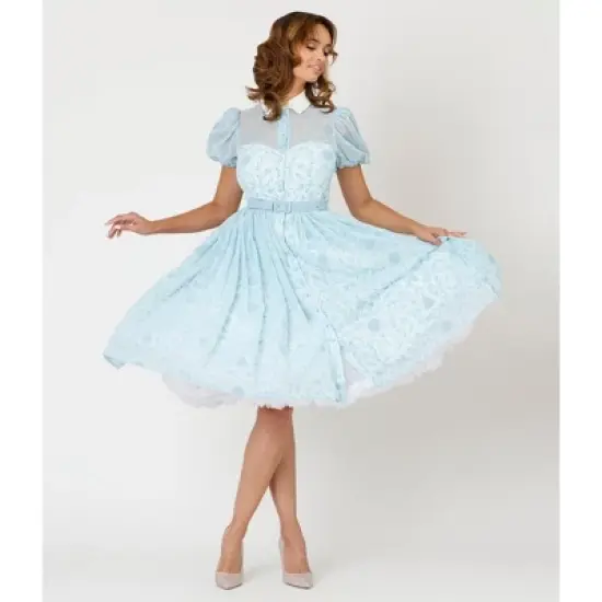 Disney's Cinderella Collection by Unique Vintage Women's Swing Dress image {2}